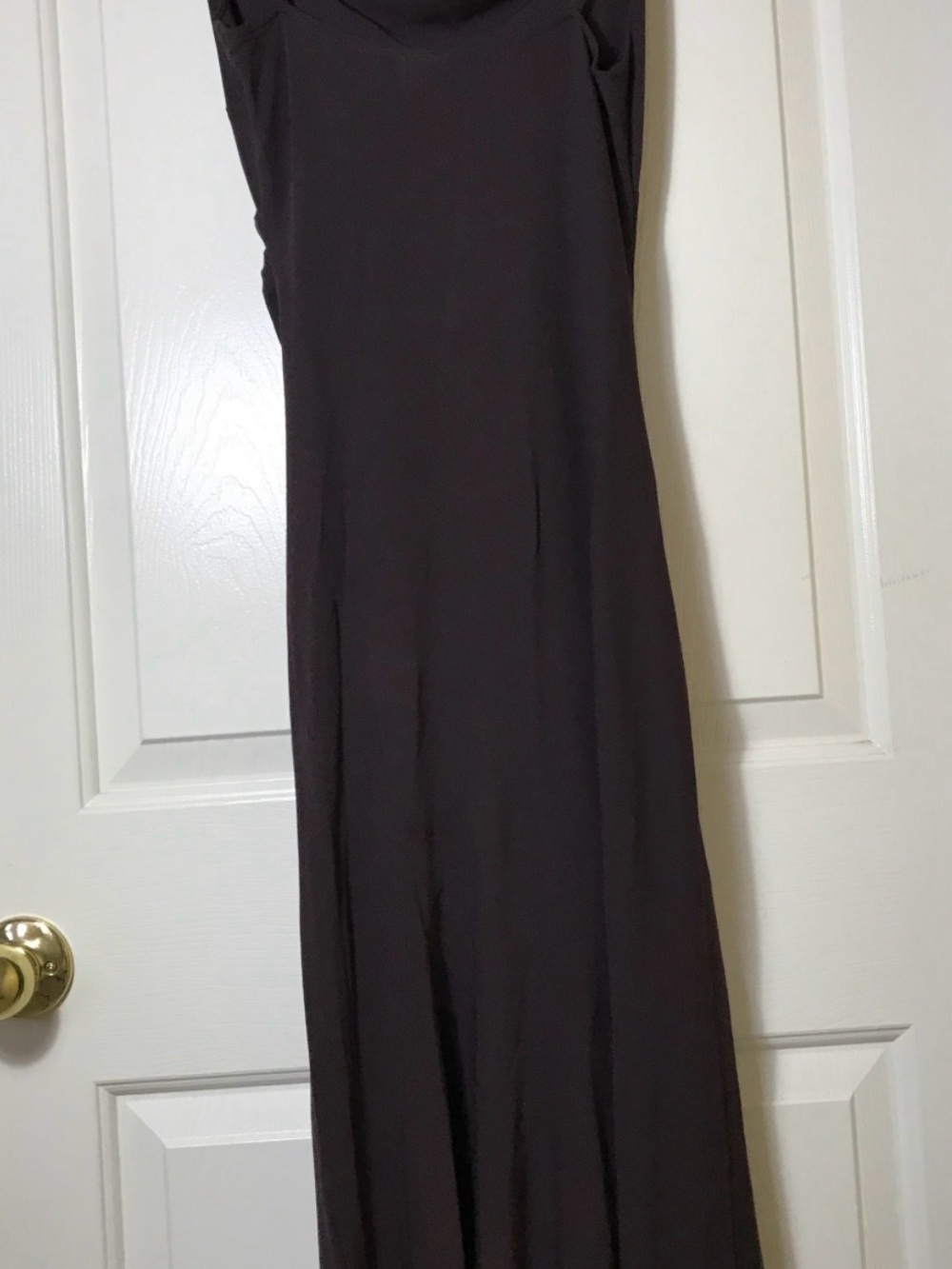 Diane Von Furstenberg 90s Chocolate Brown Midi Slip Dress